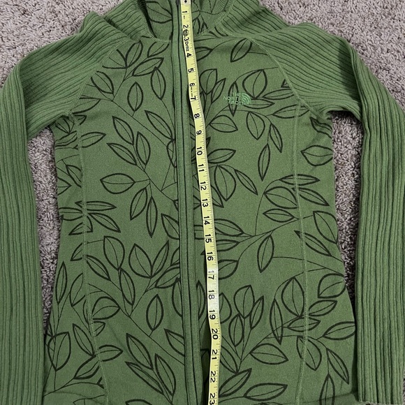 The North Face Olive Green Zip-Up Jacket - Picture 5 of 6